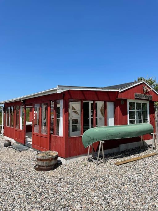 Fjordhytten. Rebuild Train Wagon From 1937. Appartement Odense Buitenkant foto