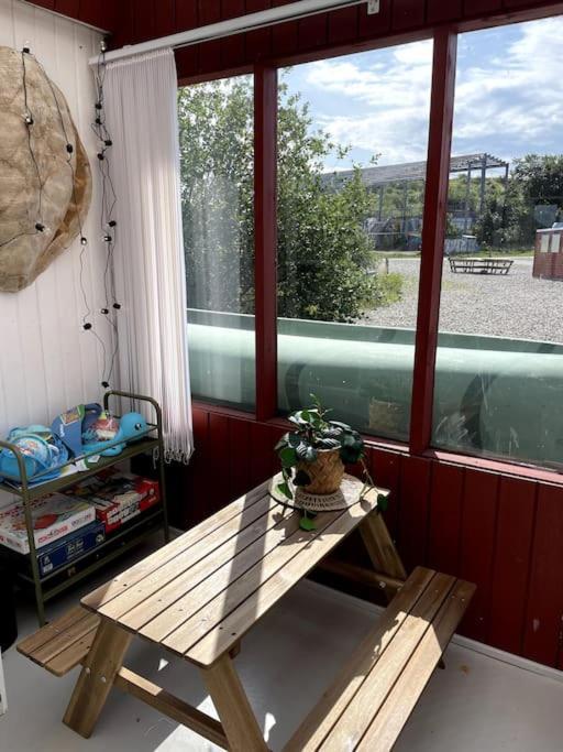 Fjordhytten. Rebuild Train Wagon From 1937. Appartement Odense Buitenkant foto